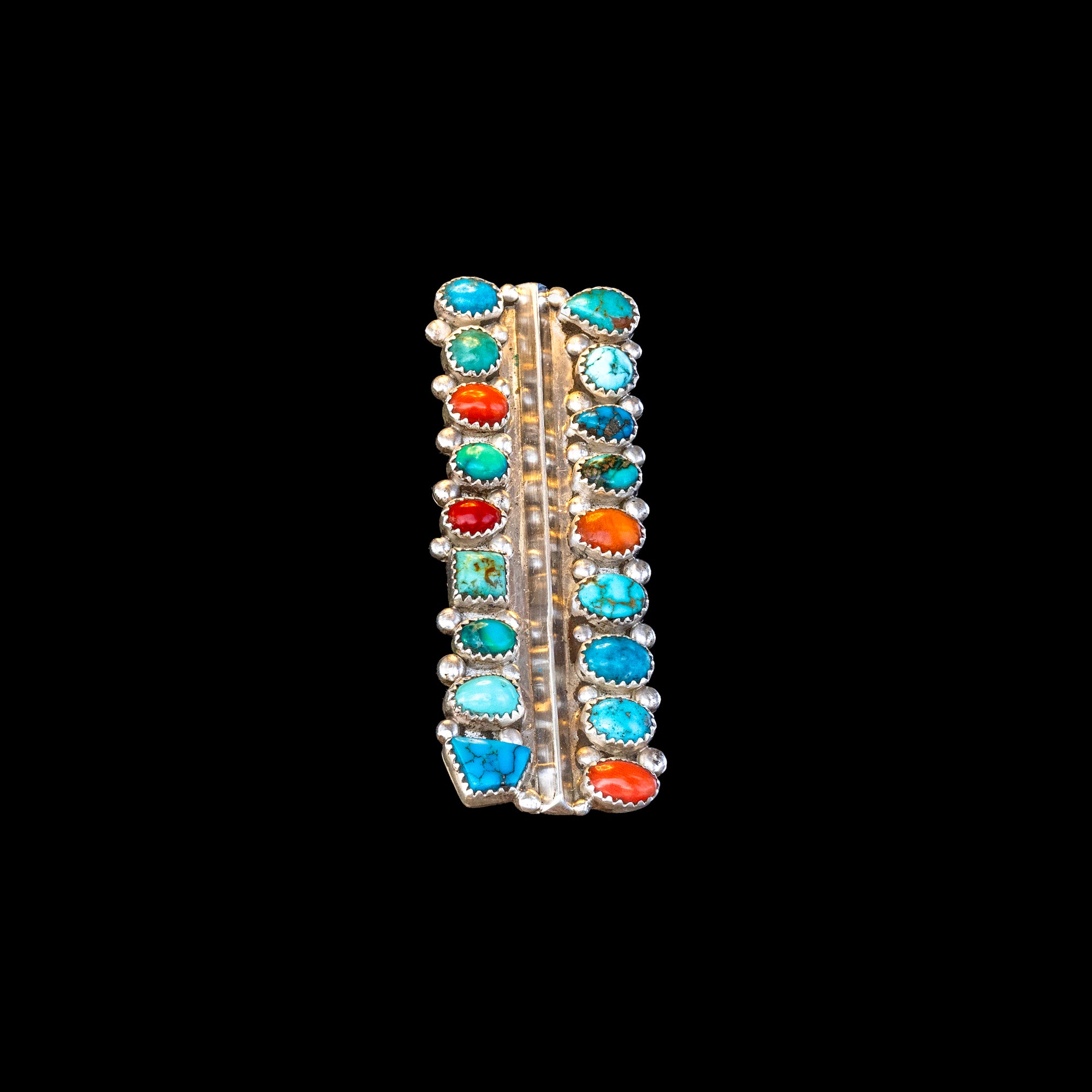 Multi-stoned Navajo Ring