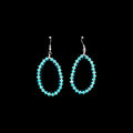 Turquoise Hoop Earrings