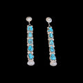 Stunning Turquoise Long Earrings